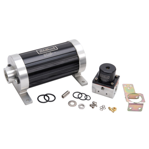 Edelbrock Fuel Pump Kit 1794 Pump And 1729 Regulator for EFI Supports Up to 1500Hp - 17943