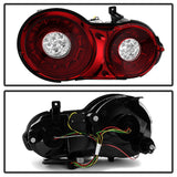 Spyder 09-15 Nissan GTR LED Tail Lights Red Clear ALT-YD-NGTR09-LED-RC - 5082008