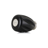 Mishimoto Steel Core Twist Shift Knob Black Delrin - MMSK-TWST-BK