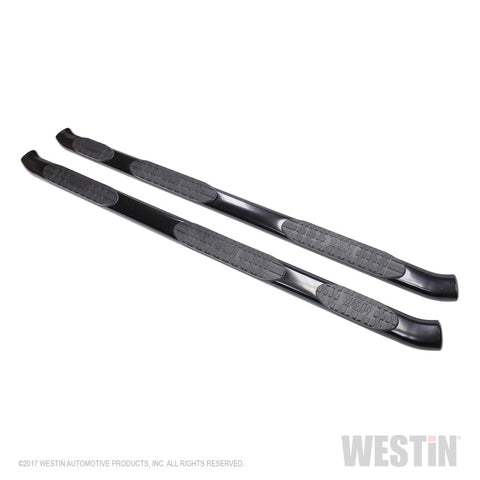 Westin 2017-2018 Ford F-250/350 Crew Cab (8ft Bed) PRO TRAXX 5 WTW Oval Nerf Step Bars - Black - 21-534655