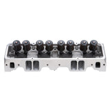 Edelbrock Cylinder Head SBC E-Cnc 185 64cc Straight Plug for Hydraulic Roller Cam Complete - 79895