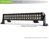 DV8 Offroad BRS Pro Series 40in Light Bar 198W Flood/Spot 3W LED - Black - BR40E240W3W