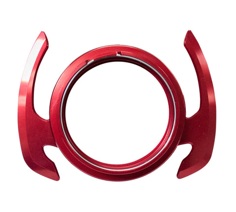 NRG Quick Release Kit Gen 4.0 - Red Body / Red Ring w/ Handles - SRK-700RD