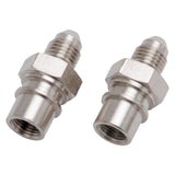 Russell Performance -4 AN Metric Adapter Fitting (2 pcs.) (Beveled) - 640421