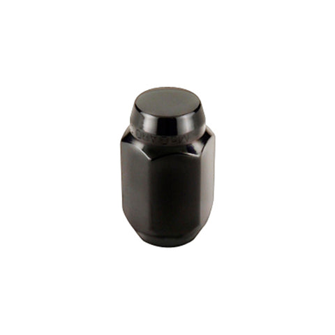 McGard Hex Lug Nut (Cone Seat) 1/2-20 / 13/16 Hex / 1.5in. Length (Box of 144) - Black - 69430