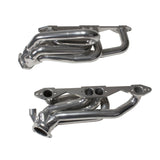 BBK 96-98 GM Truck SUV 5.0 5.7 Shorty Tuned Length Exhaust Headers - 1-5/8 Silver Ceramic - 40070