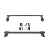 Go Rhino 15-22 Ford F-150 / 19-22 RAM 1500 / 07-21 Toyota Tundra XRS Cross Bars Kit - Tex. Blk - 5935001T