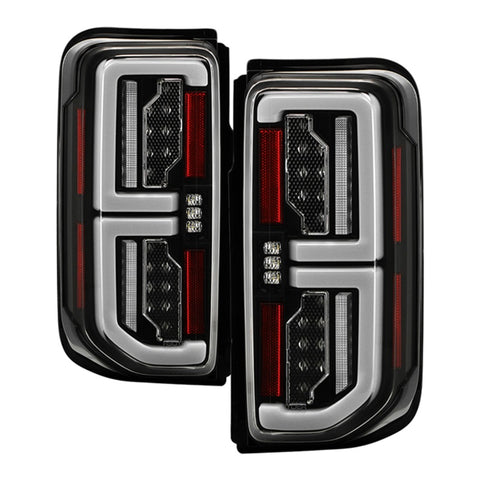 Spyder 21-23 Ford Bronco (Factory LED Model Only) LED Tail Lights - Black (ALT-YD-FB21LED-LED-BK) - 5088765