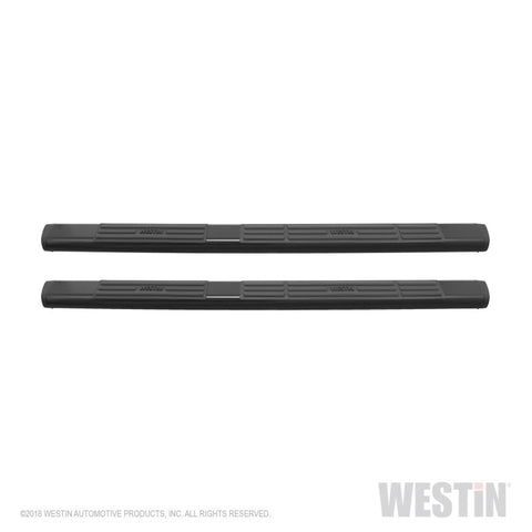 Westin Premier 6 in Oval Side Bar - Mild Steel 75 in - Black - 22-6025