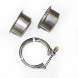 JBA 2.5in Stainless Steel V-Band Clamp & Flanges - VB25