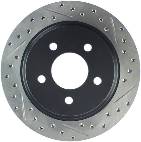 StopTech Slotted & Drilled Sport Brake Rotor - 127.61046L