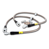 StopTech 08-17 Chevrolet Silverado 1500 Stainless Steel Rear Brake Lines - 950.66504