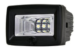 KC HiLiTES C-Series C2 LED 2in. Backup Area Flood Light 20w (Pair Pack System) - Black - 519