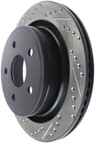 StopTech Slotted & Drilled Sport Brake Rotor - 127.67054R