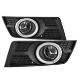 Spyder Cadillac SRX 2010-2015 OEM Style Fog Lights W/Universal Switch Clear FL-CASRX10-C - 5080479