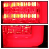 Spyder 09-14 Ford F150 V2 Light Bar LED Tail Lights - Red Clear (ALT-YD-FF15009V2-LBLED-RC) - 5084224