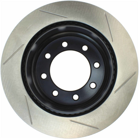 StopTech Power Slot 12-13 Ford F-250/F-350 Rear Right Slotted Rotor - 126.65143SR