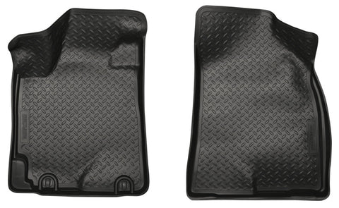 Husky Liners 08-12 Toyota Highlander (Base/Hybrid) Classic Style Black Floor Liners - 35881