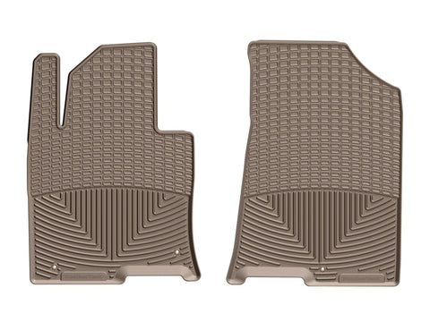 WeatherTech 2016+ Hyundai Sonata Front Rubber Mats - Tan (Fits Hybrid-Does Not Fit Plug-In Hybrid) - W385TN