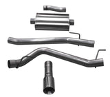 Corsa 2020 Jeep Gladiator JT 3.6L, Single Side Exit Cat-Back Exhaust w/ Single 4in Polished Tip - 21060