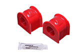 Energy Suspension 2015 Ford Mustang 33.3mm Front Sway Bar Bushings - Red - 4.5200R