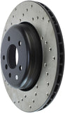 StopTech Drilled Sport Brake Rotor - 128.34072R