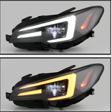 Spyder Subaru Impreza WRX 15-20 LED High-Power LED Headlights-Black PRO-YD-SWRX15LEDAP-SBSEQ-BK - 5088109