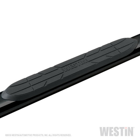 Westin Premier 4 Oval Nerf Step Bars 91 in - Black - 22-5045