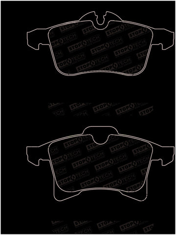 StopTech Street Brake Pads - Front - 308.13610