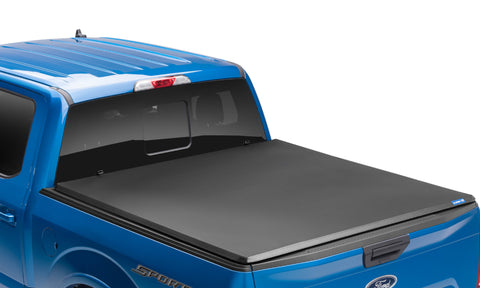 Lund 2023 Chevey Colorado 2023 GMC Canyon (5ft. Bed) Genesis Tri-Fold Tonneau Cover Black - 950295