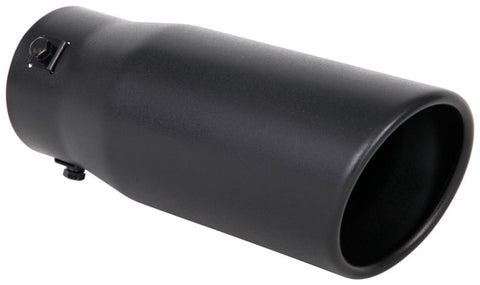 Spectre Exhaust Tip 3-1/2in. OD / Slant - Black - 22360