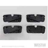 Westin R5 LED Light Kit - 4 End Caps Integrated LED Lights w/ Wiring Harness - Black - 28-51003