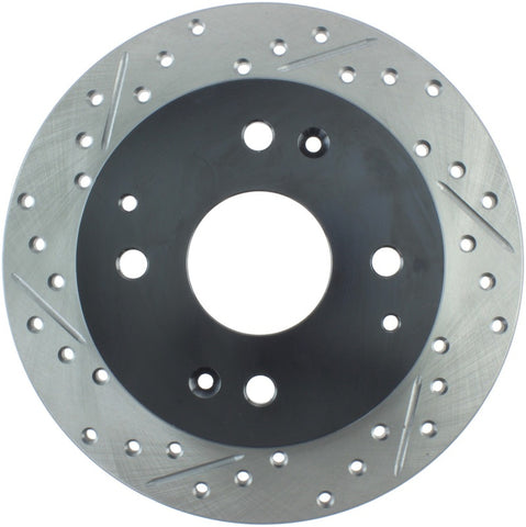 StopTech Slotted & Drilled Sport Brake Rotor - 127.40041R