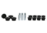 Whiteline Plus 88-00 Honda Civic / 88-9/95 CRX Rear Control Arm - Lower Inner & Outer Bushing Kit - W62005