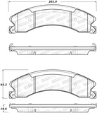 StopTech Sport Brake Pads w/Shims and Hardware - Rear - 309.15650