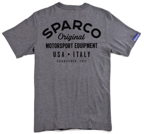 Sparco T-Shirt Garage GREY - Large - SP0110GR3L