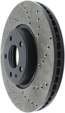 StopTech Drilled Sport Brake Rotor - 128.33136L