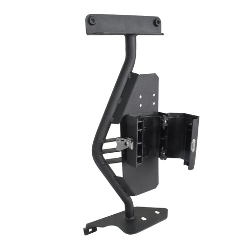 Go Rhino 18-24 Jeep Wrangler JL/JLU/JT Front Fender Jack Mount for Xventure Gear EG Jack - Tex. Blk - 701005T