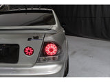 Spyder Lexus IS 300 01-05 LED Tail Lights Black ALT-YD-LIS300-LED-BK - 5005809