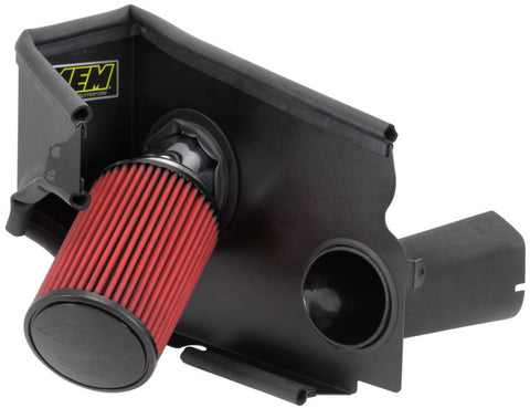 AEM 2013 Hyundai Genesis Coupe 2.0L L4 Polished Cold Air Intake - 21-728P