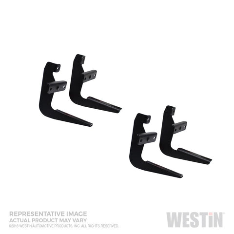 Westin 2011-2018 Dodge/Jeep Durango Running Board Mount Kit - Black - 27-1975