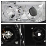 Spyder Toyota Tundra 07-13 Projector Headlights LED Halo LED Chrm PRO-YD-TTU07-HL-C - 5012036