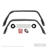 Westin 2020 Jeep Gladiator Tube Fenders - Rear - Textured Black - 62-1065