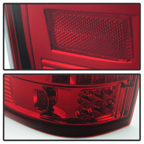 Xtune Ford F150 Styleside 04-08 LED Tail Lights Red Clear ALT-ON-FF15004-LED-RC - 5034069