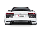 Akrapovic 16-17 Audi R8 5.2 FSI Coupe/Spyder Slip-On Line (Titanium) w/ Carbon Titanium Tips - S-AUR8SO3-T