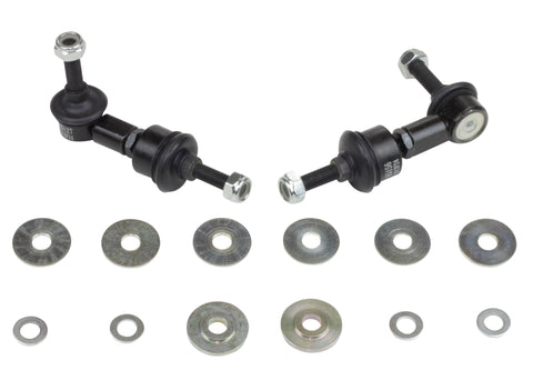 Whiteline 89-98 Nissan 240SX S13 & S14 Front Swaybar link kit-adjustable ball end links - KLC107