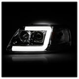 Spyder 97-03 Ford F-150 (After 6/1997) V2 Proj Headlights DRL LED - Chrm (PRO-YD-FF15097V2-LB-C) - 5084644