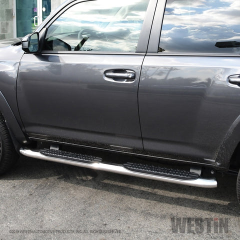 Westin 2014-2017 Toyota 4Runner SR5 PRO TRAXX 4 Oval Nerf Step Bars - SS - 21-23830