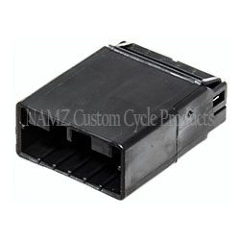 NAMZ AMP Multilock 6-Position Male Wire Cap Housing (HD 73106-96BK) - NA-174930-2