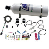 Nitrous Express BMW EFI All Dual Nozzle Nitrous Kit (50-300 HP) w/15lb Bottle - 20816-15